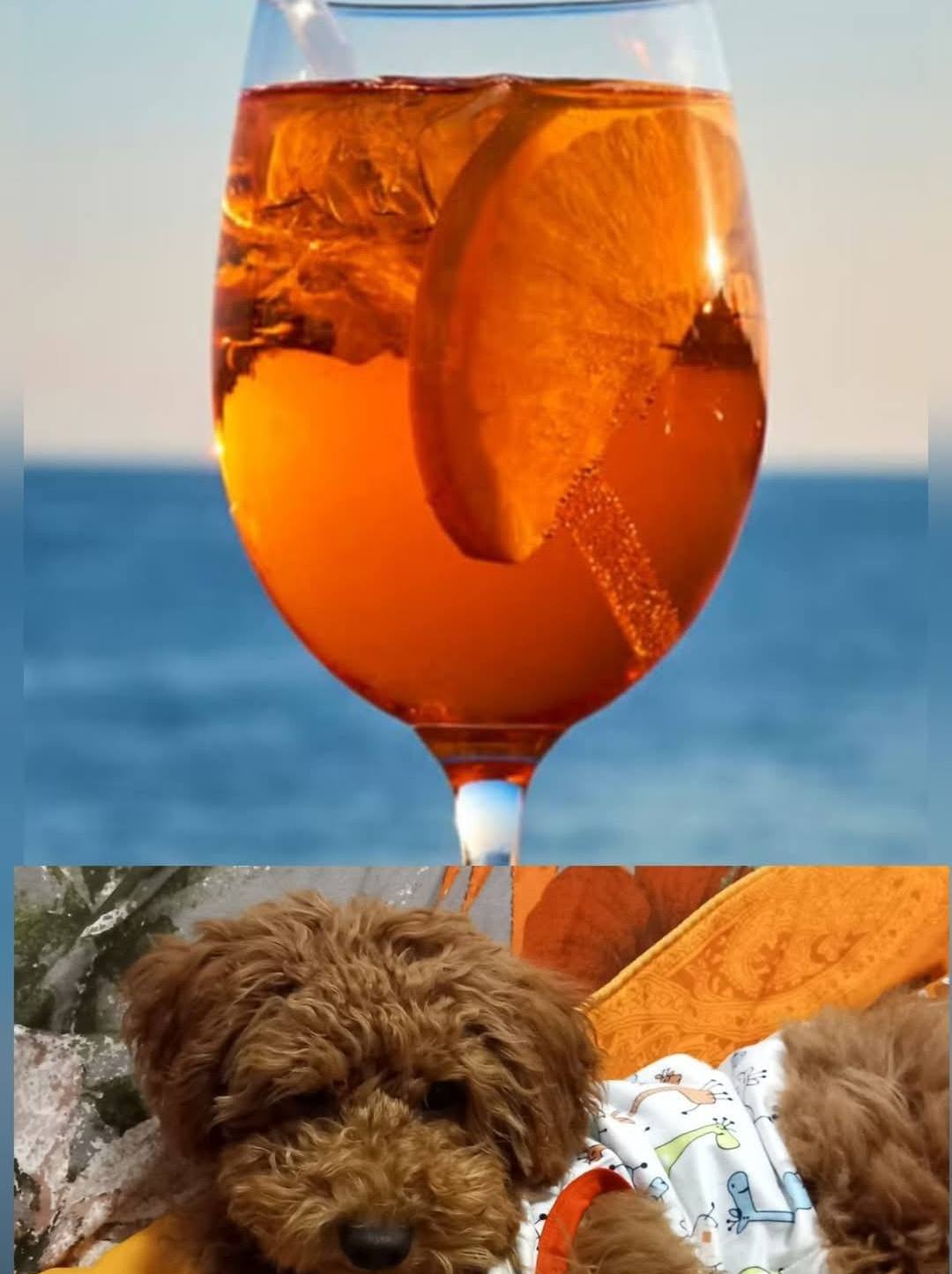 Aperitivo con spritz e stuzzichini